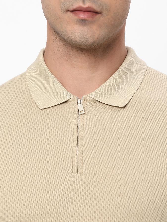 Men Regular Fit Polo T-Shirt image number 3