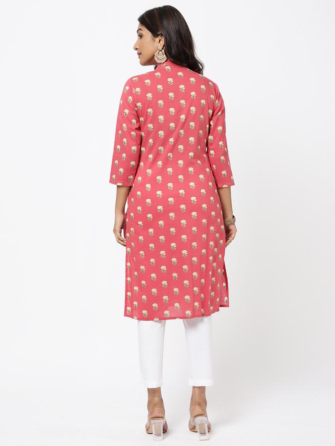 R&B Women Pink Kurtas image number 2