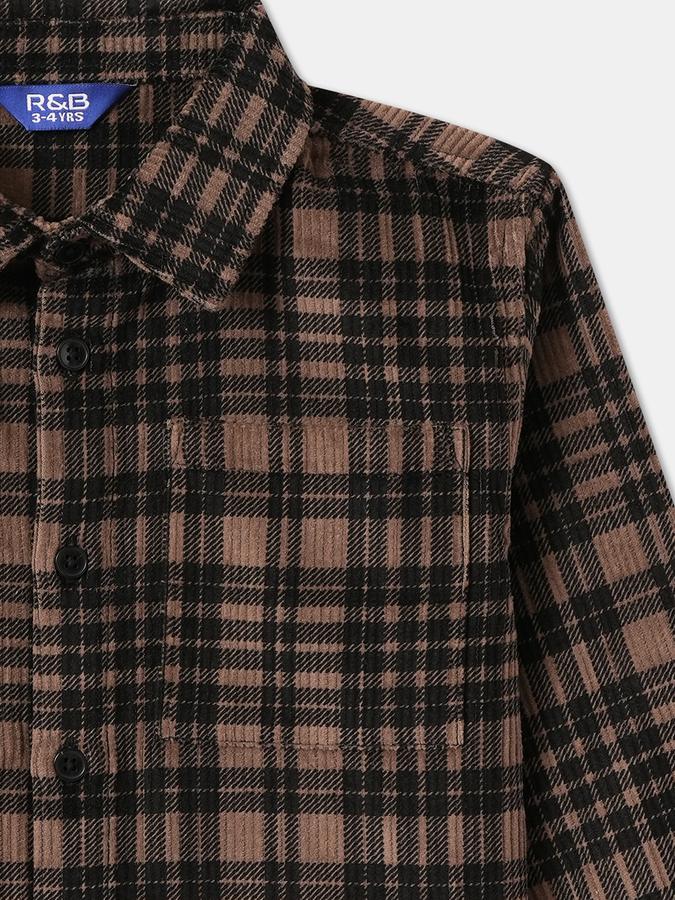 Boys Checkered Casual Shirt image number 2