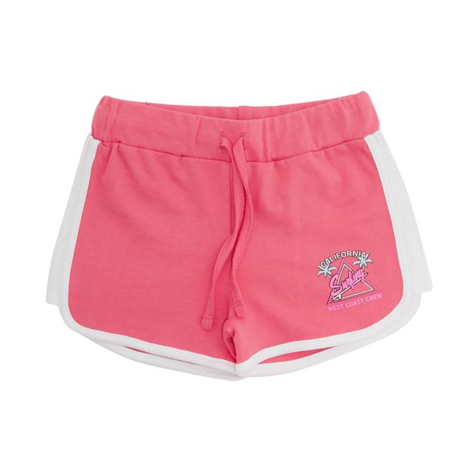 R&B Cropped Length pink shorts