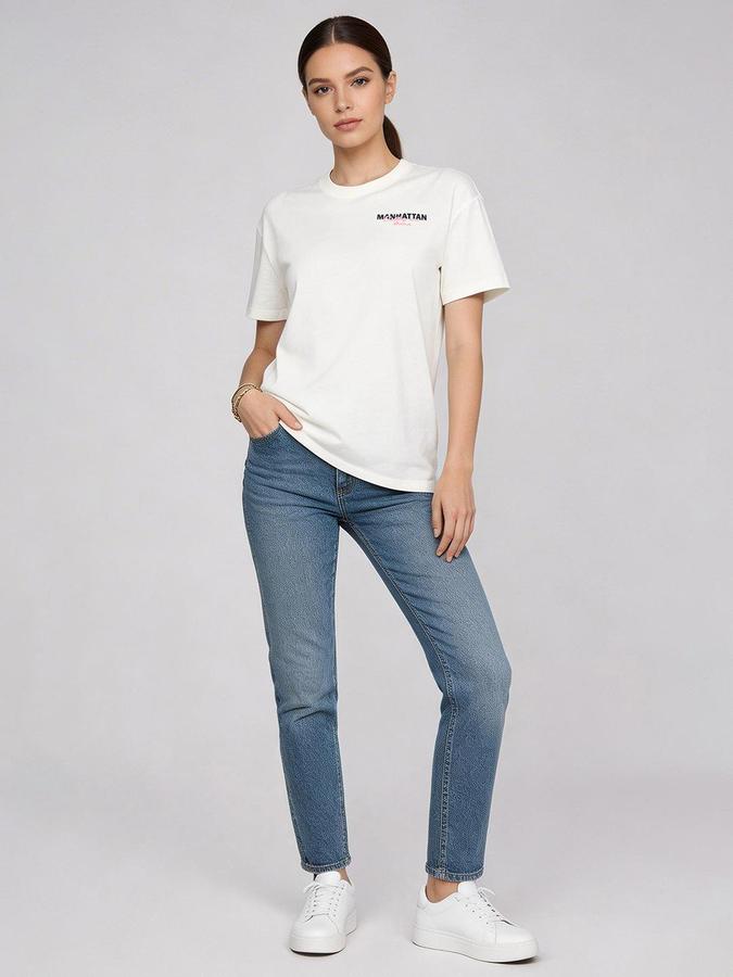 R&B Beige Solid Women Regular fit Top 