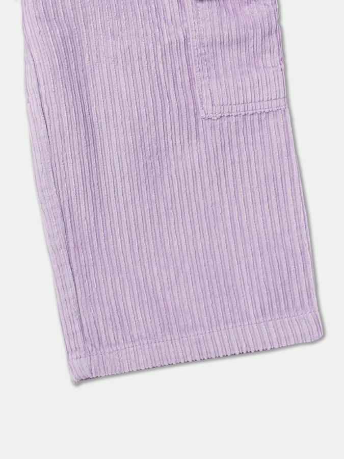 Girls Striped Straight Fit Cargo Pants image number 2