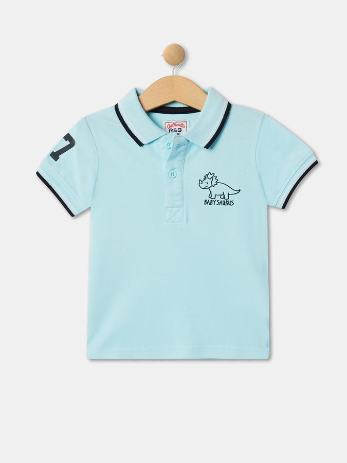 Boys Relaxed Fit Polo T-Shirt image number 0