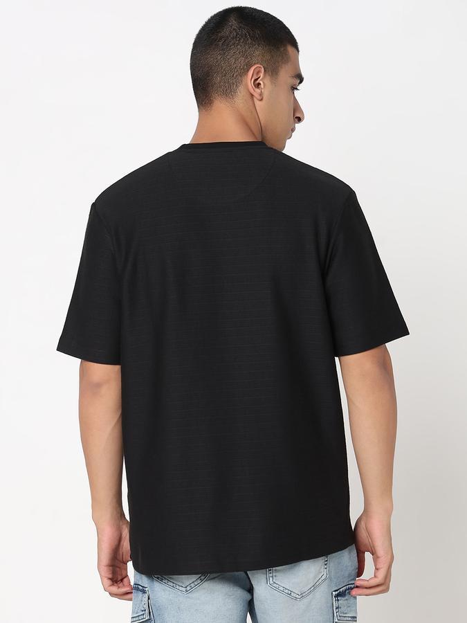 R&B Men's Black T-Shirt