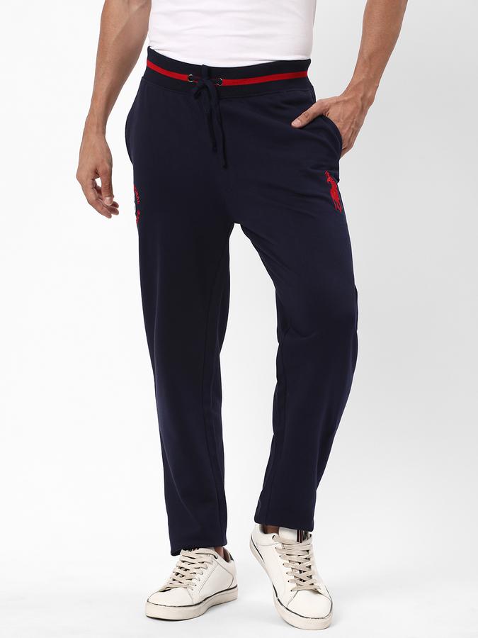 R&B Mens Blue Trousers image number 0
