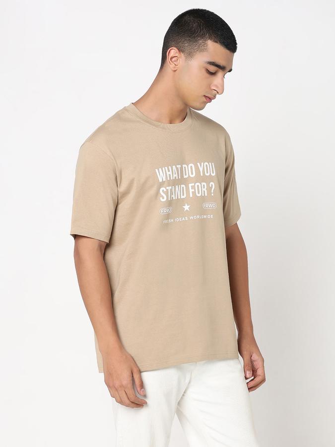 MENS Short Sleeves CREW NECK GRAPHIC TEES- RELAX FIT image number 3