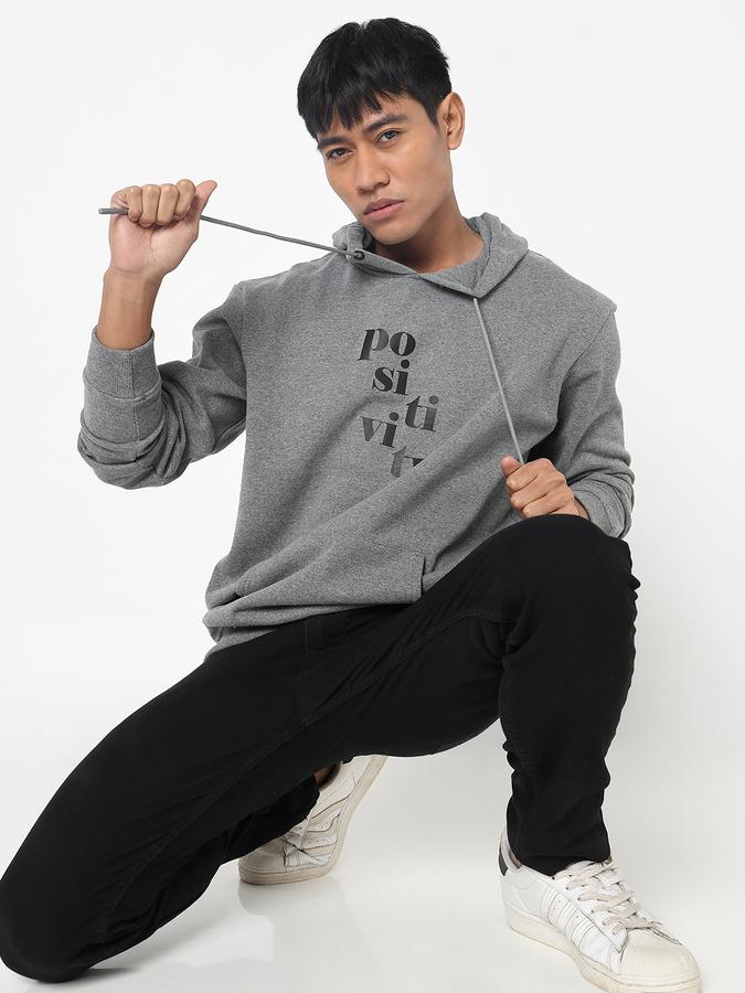 Full Sleeve Solid Men Sweatshirt