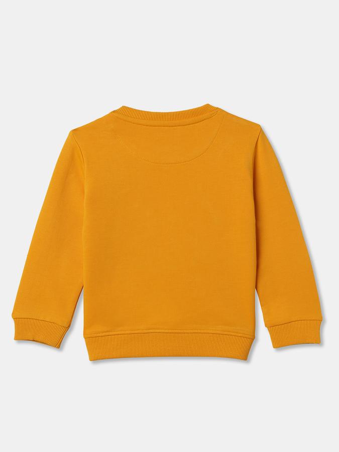 Boys Relaxed Fit Full Sleeve Crew Neck SweaT-Shirt