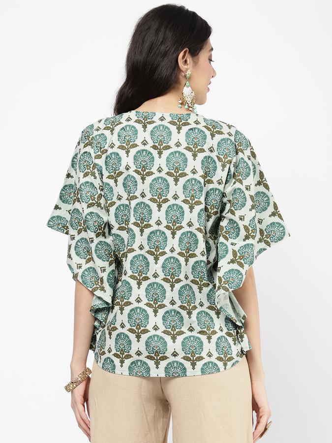 R&B Women Beige Tops & Kurtis image number 2