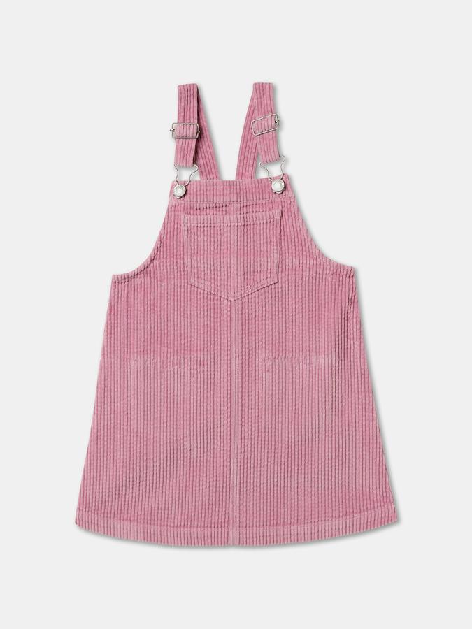 Dungaree For Girls Printed Pure Cotton  image number 3
