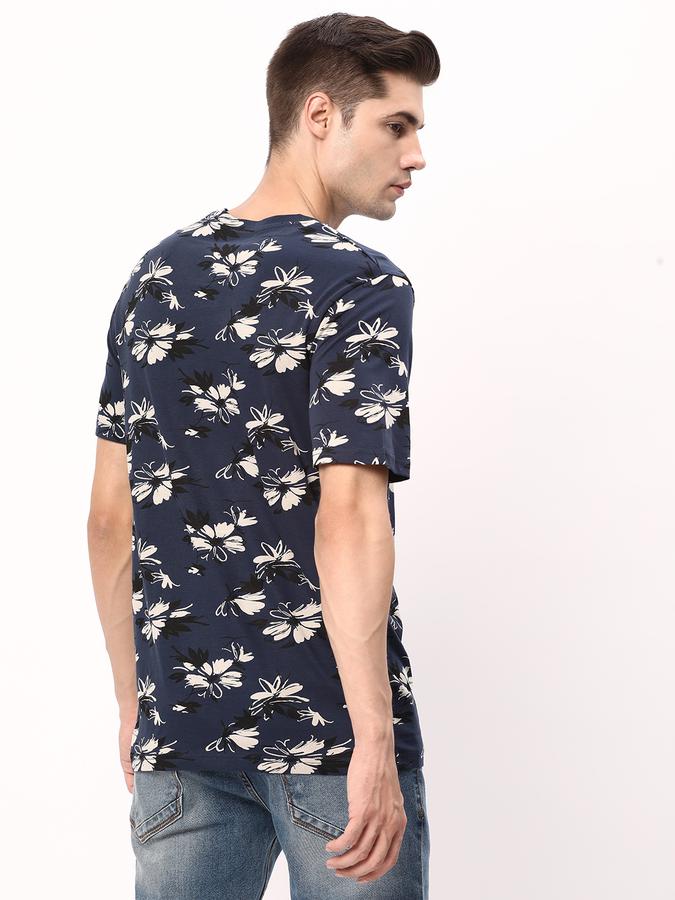 R&B Men Blue T-shirt image number 2