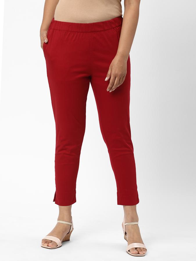 R&B Women  Maroon Pants