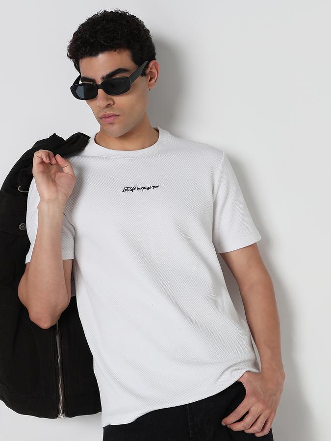 Printed Men Round Neck T-Shirt 