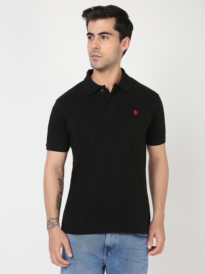Men Regular Fit Polo T-Shirt image number 0