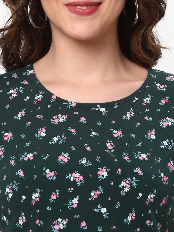 Women Printed Regular Fit Top image number 3