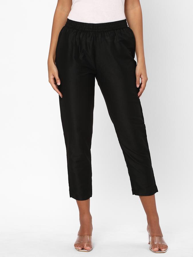 R&B Women Ethnic Wear Black Pants