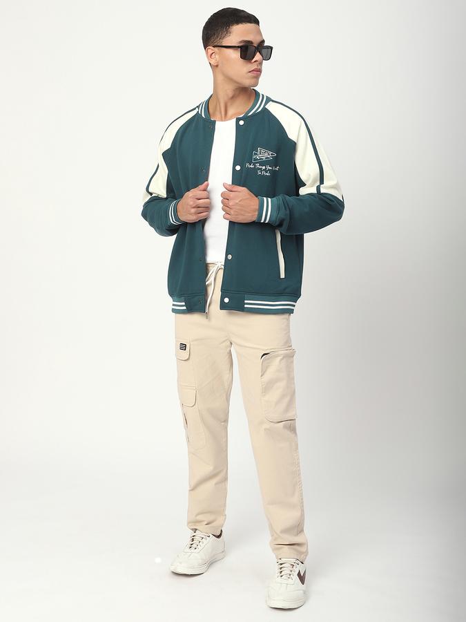 Full Sleeve Solid Men Jacket image number 1