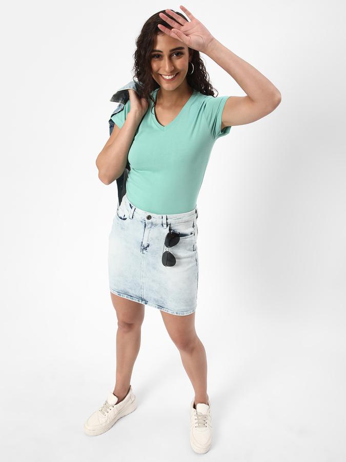 R&B Women Green Tshirts image number 1