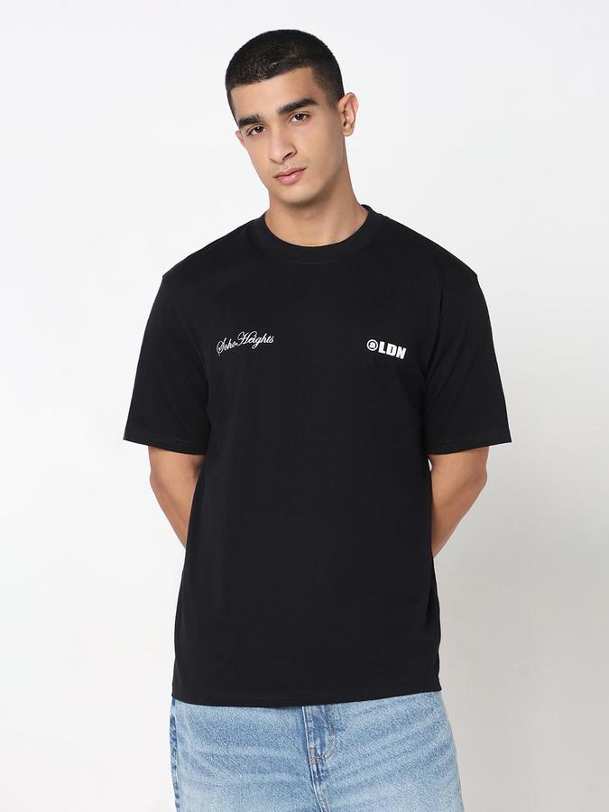 MENS Short Sleeves CREW NECK GRAPHIC TEES- RELAX FIT image number 1