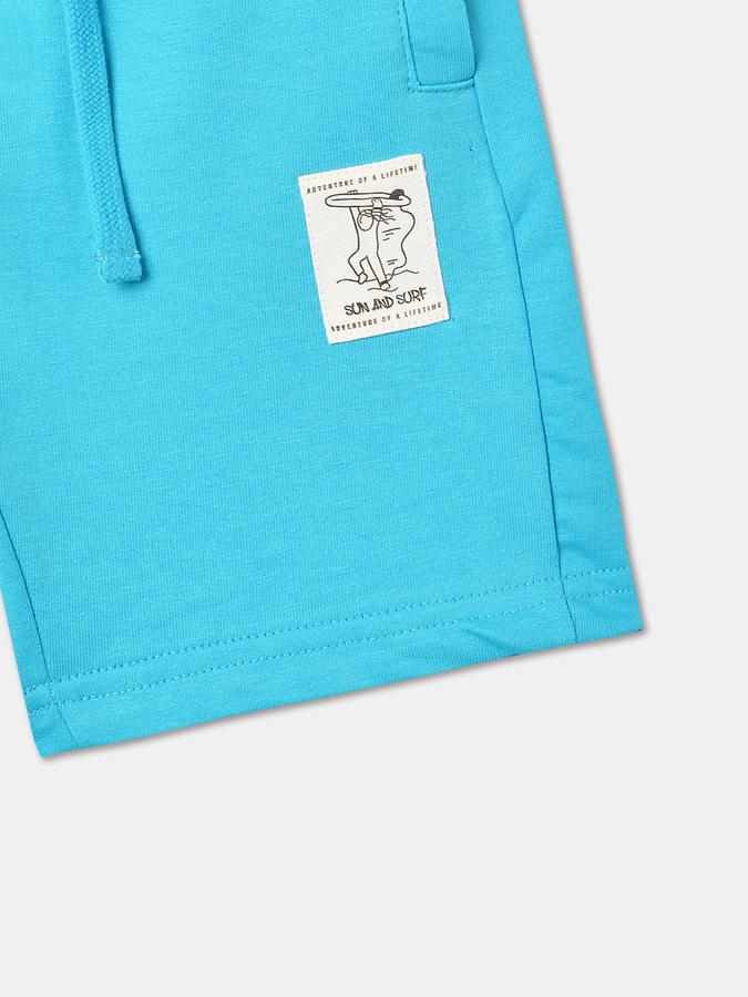 R&B Boys Blue Shorts & 3/4Ths image number 2