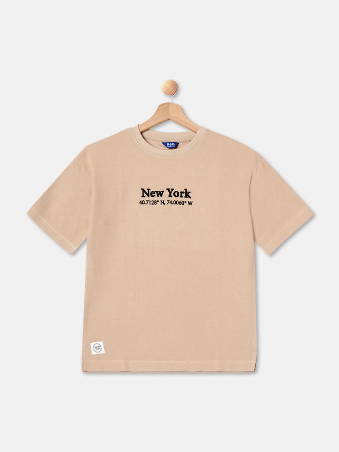 R&B Boys Beige T-Shirts image number 0