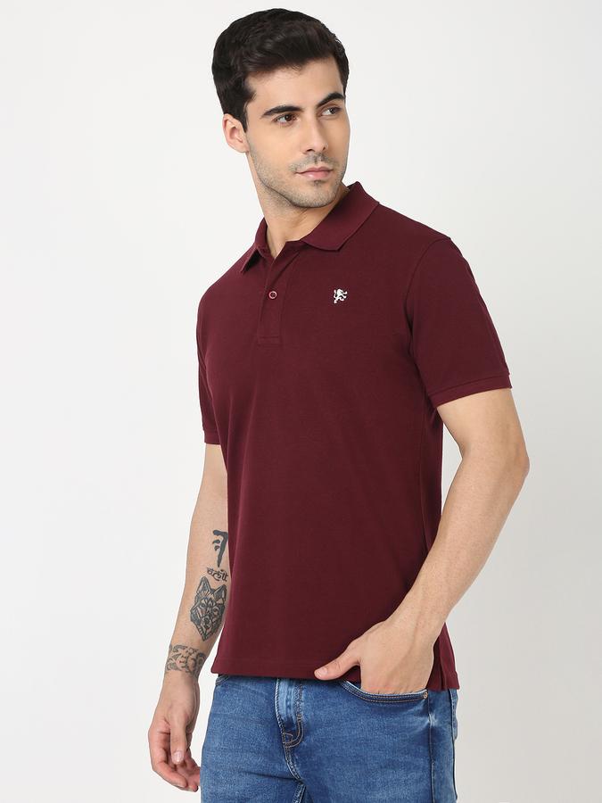 Men Regular Fit Polo T-Shirt image number 1