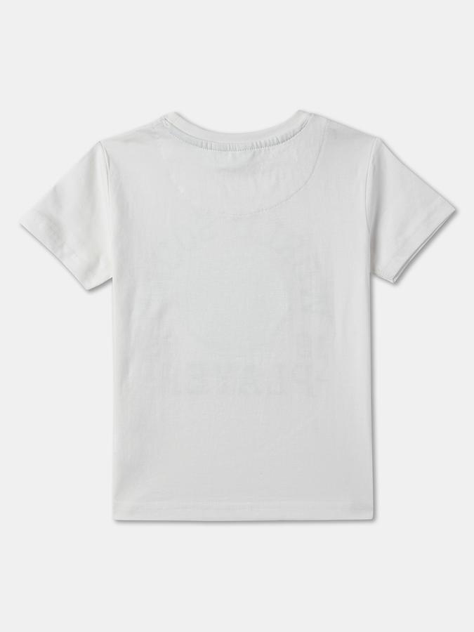 Typographic Print Crew-Neck T-Shirt image number 1