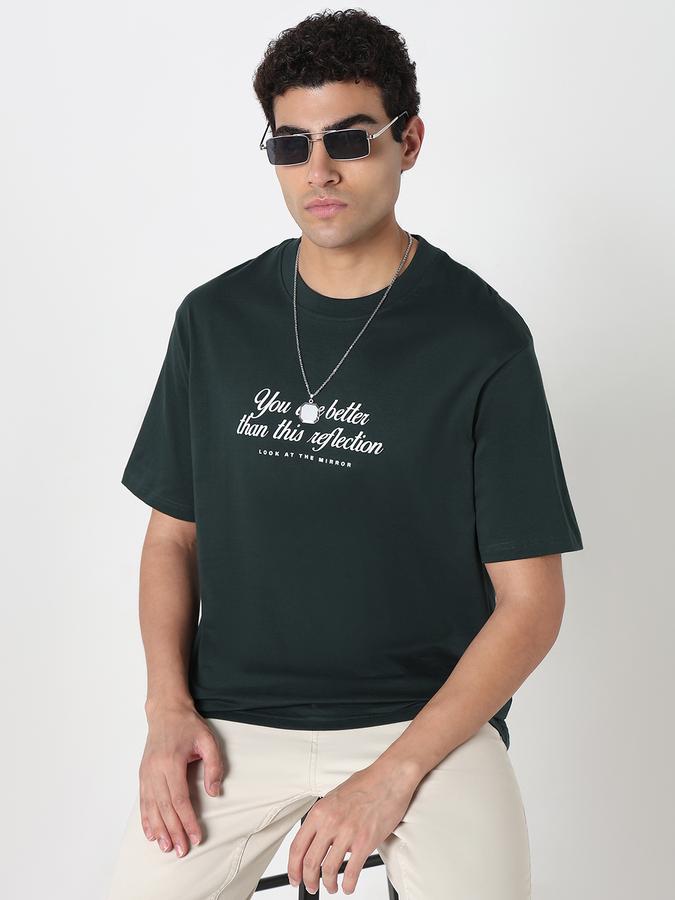 Printed Men Round Neck T-Shirt 