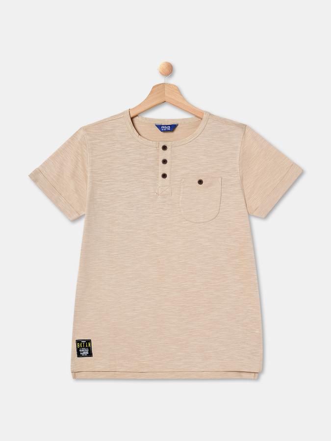 R&B Boys Beige T-Shirts