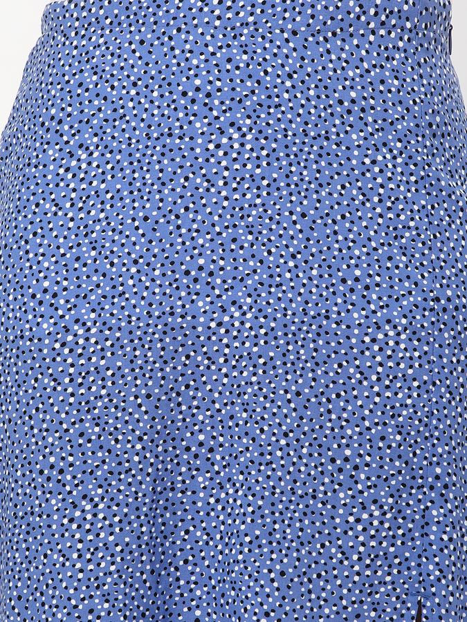 Women Floral Print Straight Skirt image number 3