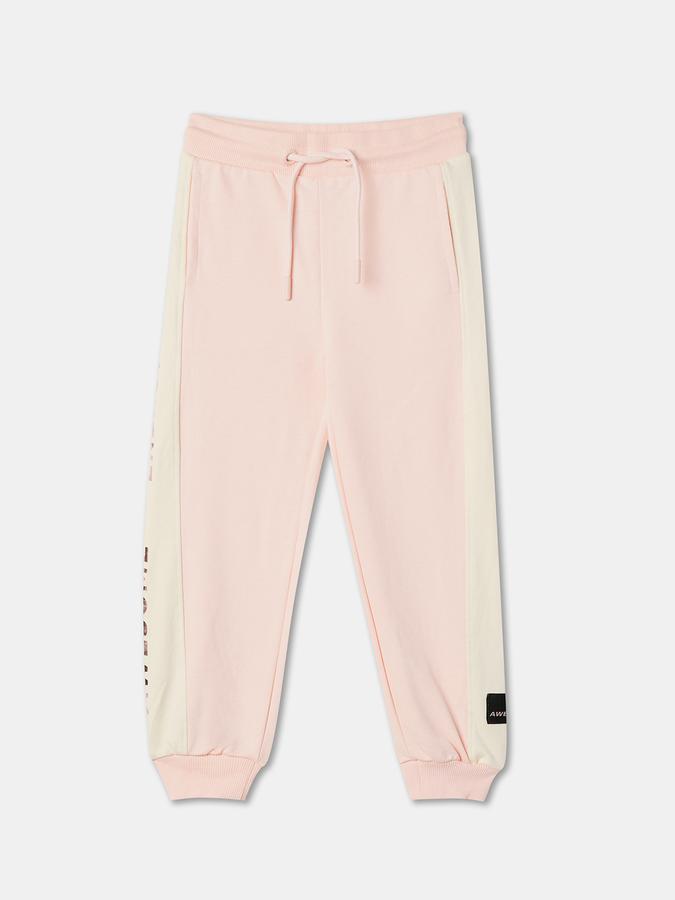 R&B Girls Pink T-Shirt & Pyjamas Set image number 3