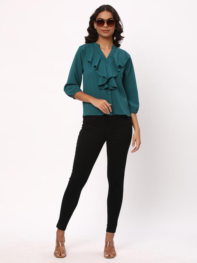 R&B Women Blue Tops image number 1