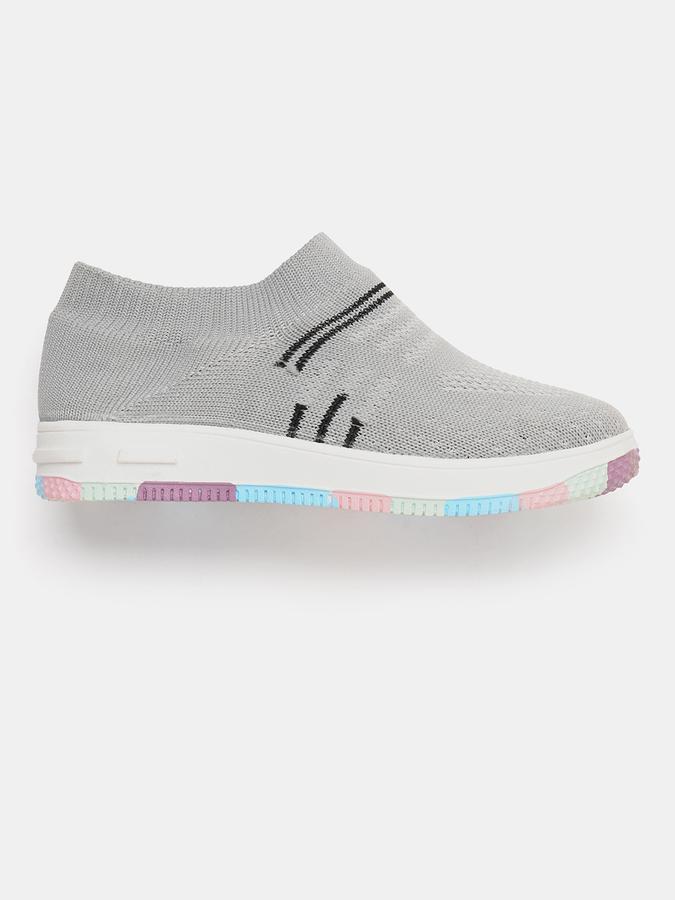 R&B Boys Grey Casual Shoes image number 1