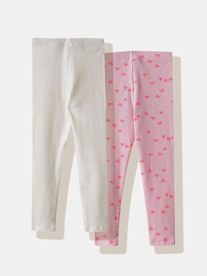 R&B Girls Multi color Printed Leggings