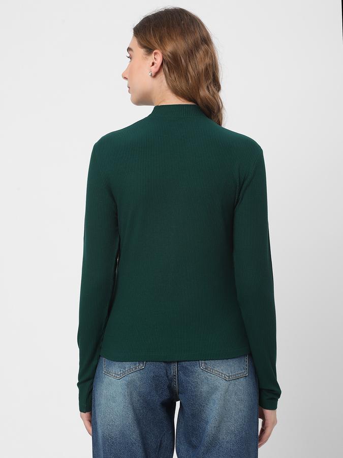 Women Round-Neck Regular Fit Top with Full Sleeves image number 2