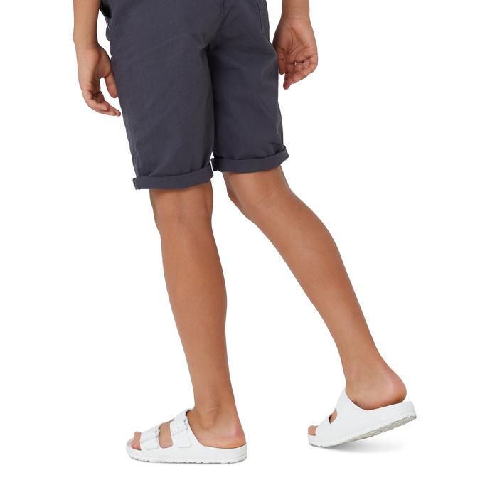 R&B Cropped Length Grey shorts image number 1