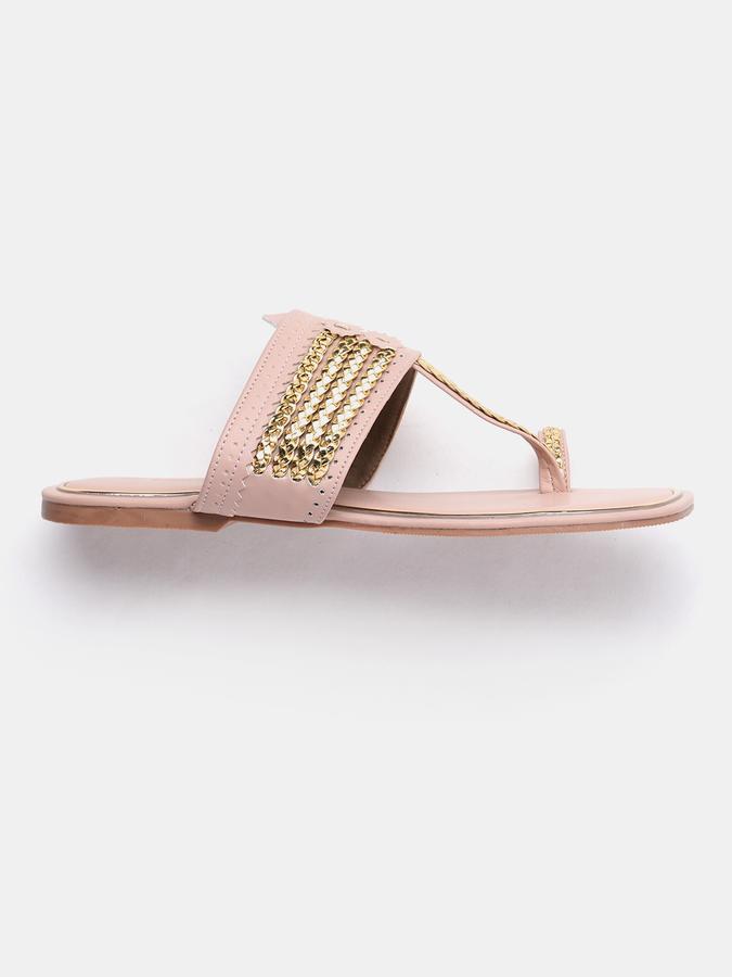 Women Braided Toe-Ring Sandals image number 1