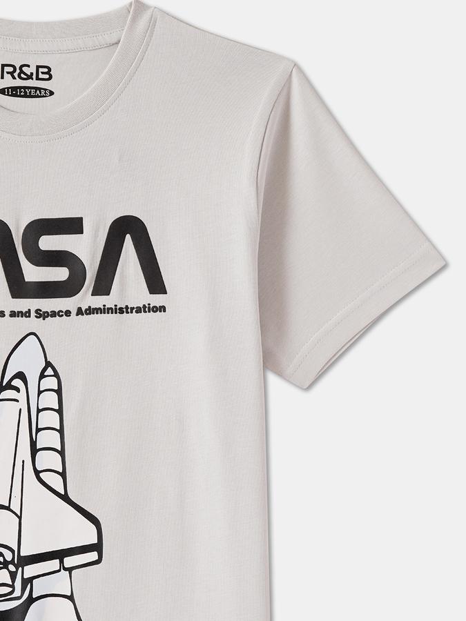 Boys Regular Fit Short Sleeve Crew Neck T-Shirt