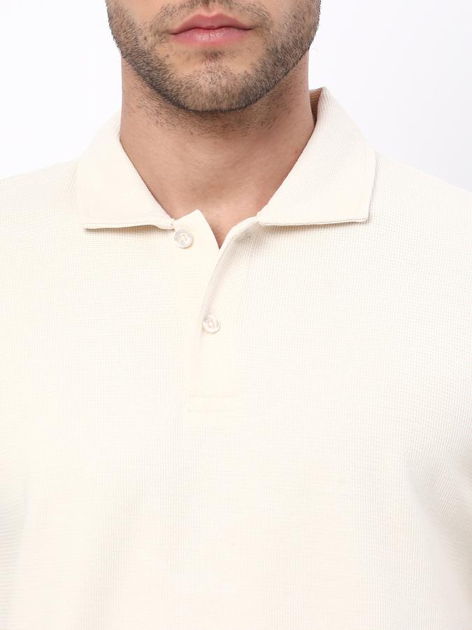 Men Regular Fit Polo T-Shirt image number 3