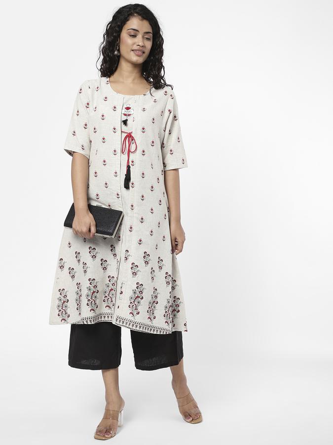 R&B Grey Women Kurtas image number 1
