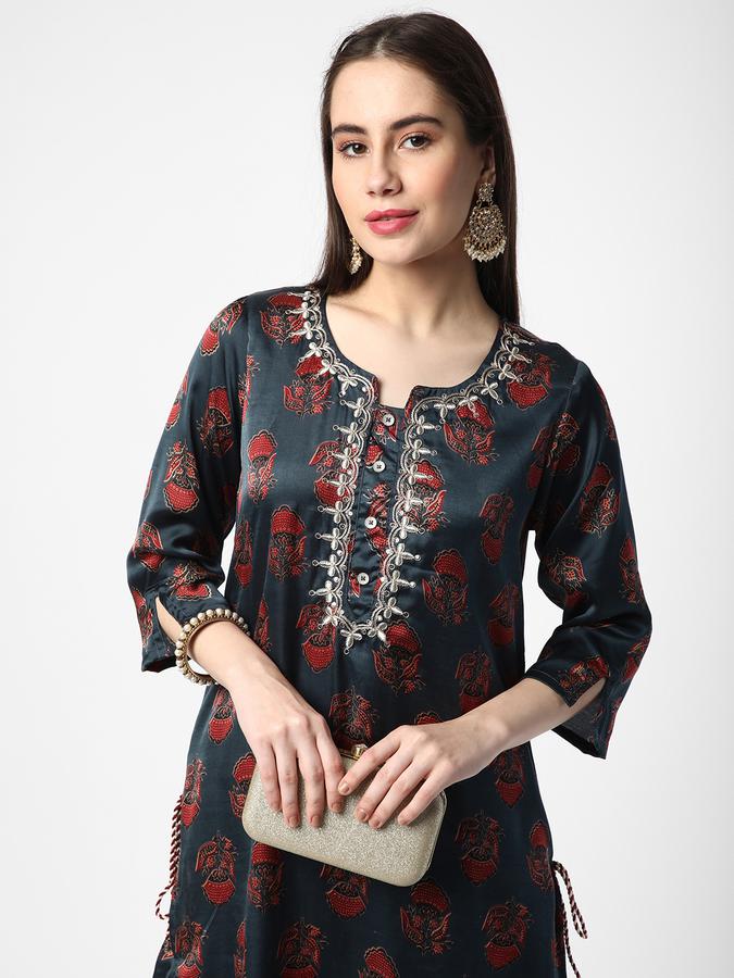 R&B Blue Women Kurtas image number 0