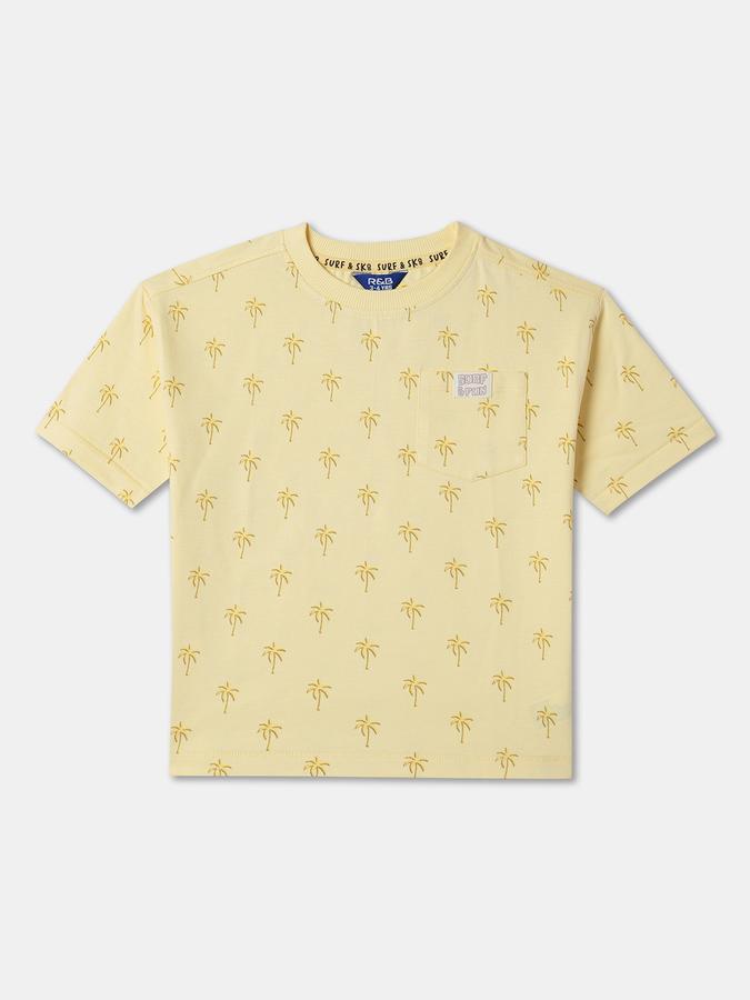 Boys Printed T-Shirt & Shorts Set image number 2