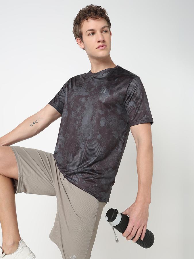 R&B MENS ACTIVE All over PrintedTEE