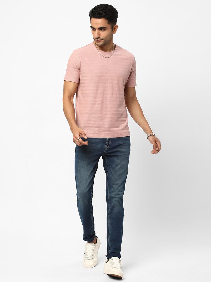 Men Regular Fit Crew-Neck T-Shirt image number 1