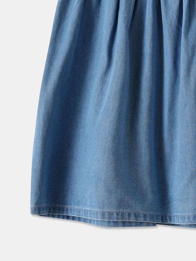 R&B Girls Midi/Knee Length Casual Dress , Short Sleeve image number 3