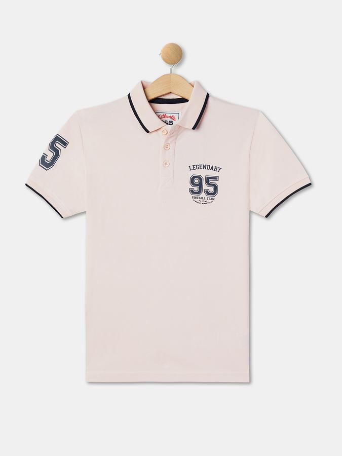 R&B Boy's Solid Polo image number 0