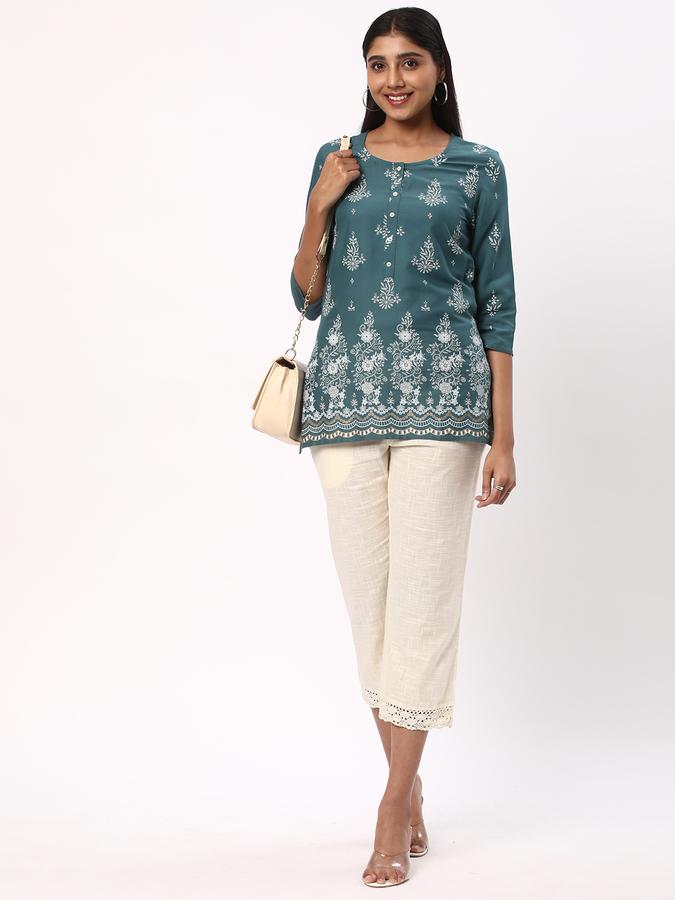 Women Floral Print Relaxed Fit Top image number 1