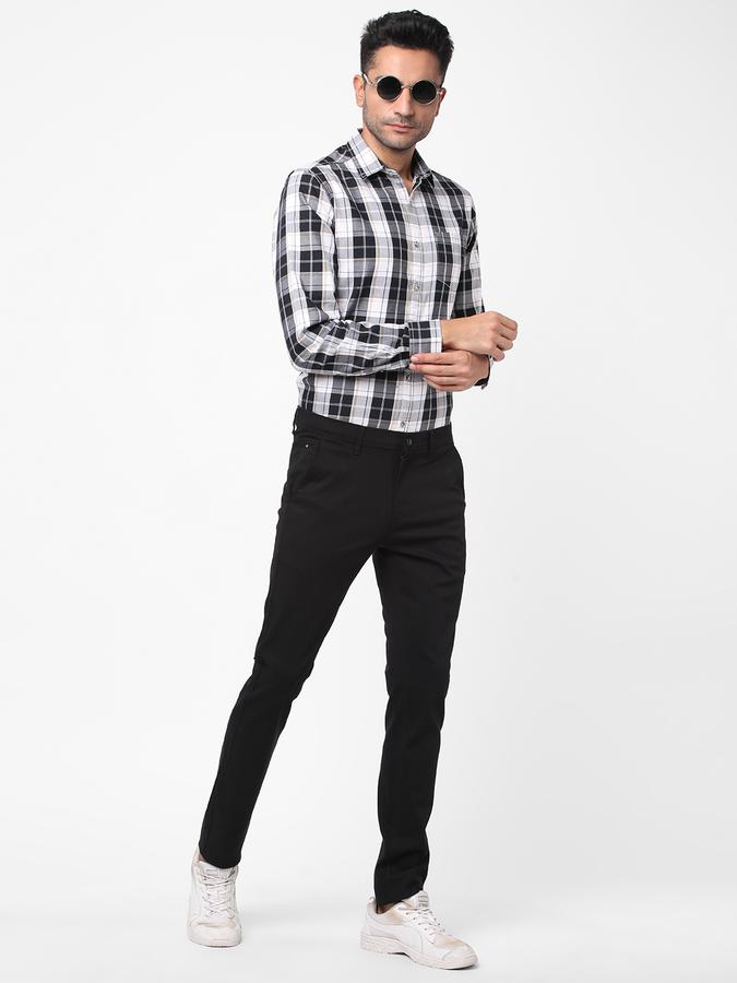 R&B Men's Checks Full Sleeve Shirt image number 1