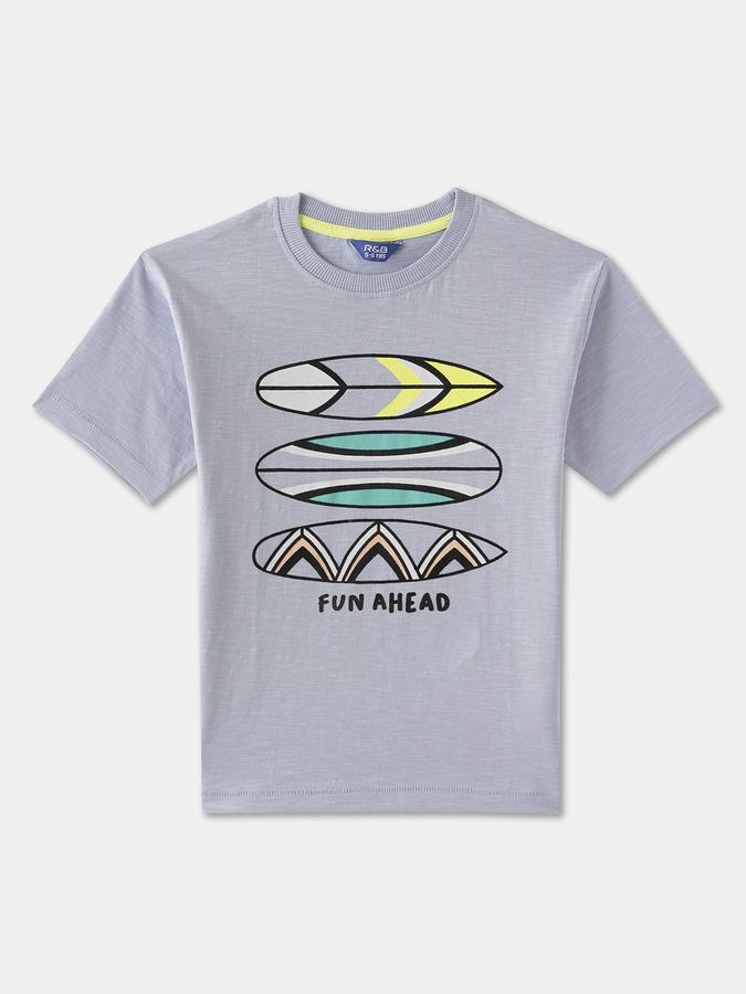 Boys Regular Fit Short Sleeve Crew Neck T-Shirt
