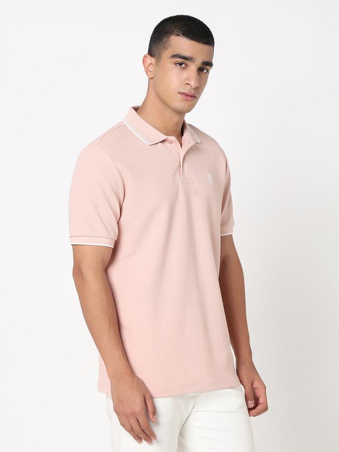 MENS TEXTURE POLO image number 3